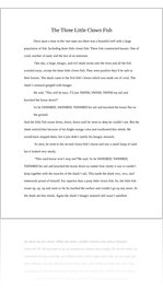 A Compilation of Fractured Fairy Tales