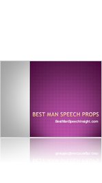 Best Man Speech Props