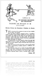 ESCUTISMO PARA RAPAZES, Palestra de Bivaque n.º 26