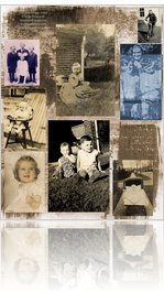 Children Collage Digital Sheet by dog eared magazine