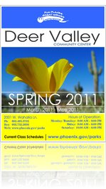 Deer Valley Community Center - Brochure - Spring 2011