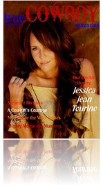 trueCOWBOYmagazine August 2011 Jessica Jean Tourino