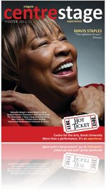 Mavis Staples "The epitome of soul" (Centre Stage Magazine, WINTER 2012)