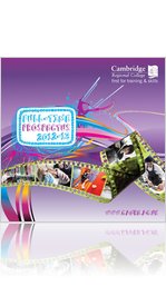 Cambridge Regional College Full-Time Prospectus 2012-13