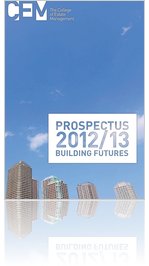 The College of Estate Management - Prospectus 2012/13