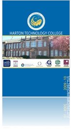 Harton Technology College Prospectus 2009 - 2010