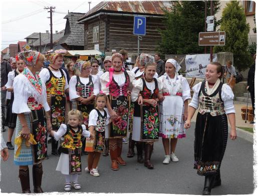 The start of the Kacierina procession