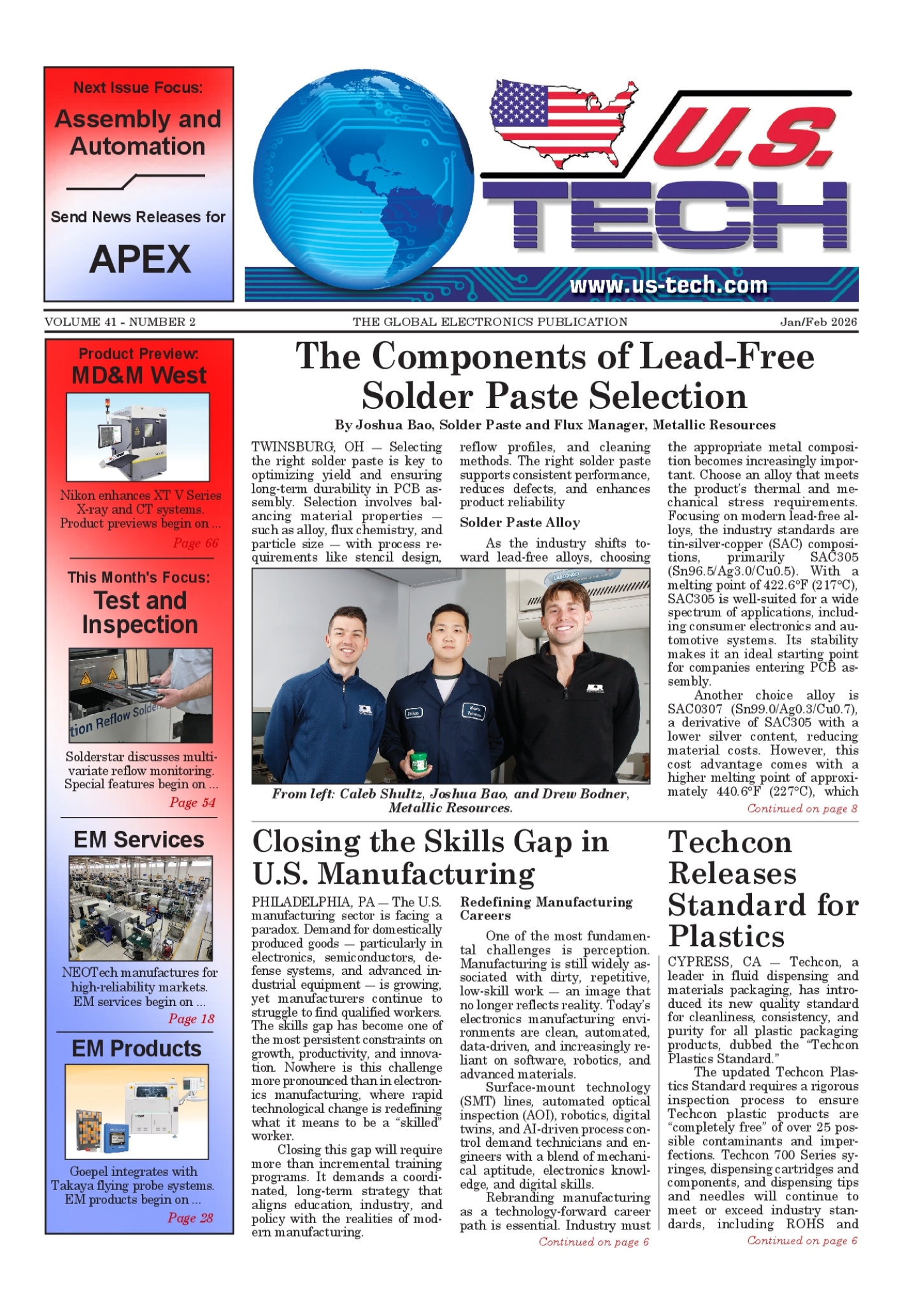 U.S. Tech Jan/Feb 2026