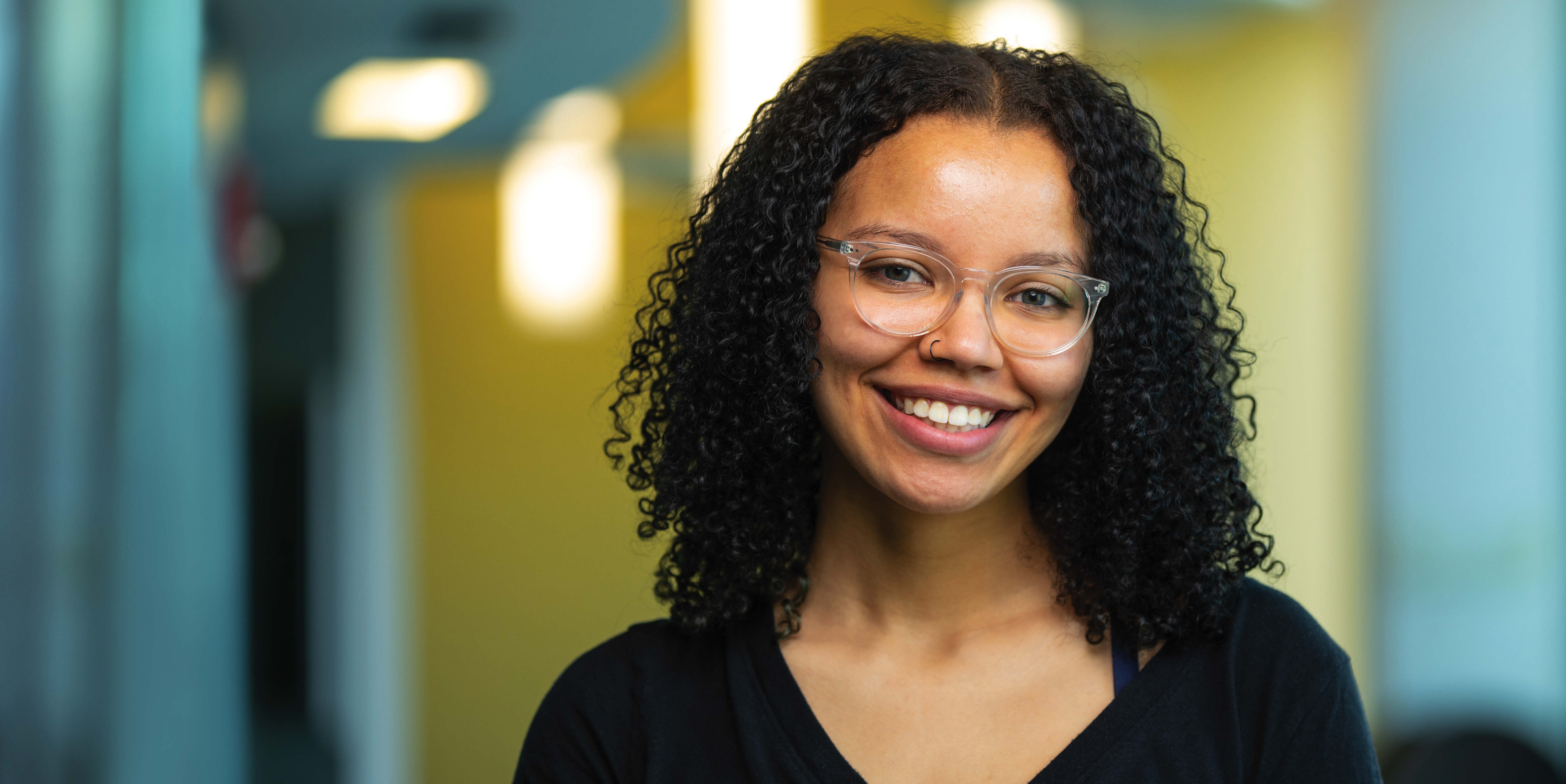 Portrait photo of Alexandra Kouptsova, public health major and Acker Scholar.